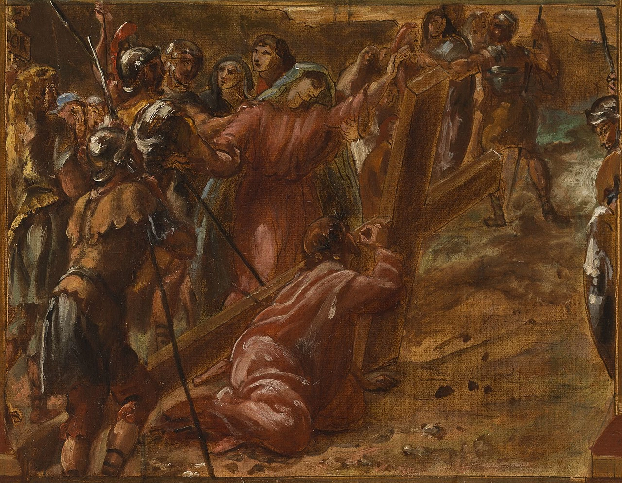 Bozzetto per la chiesa di Saint - Eustache, Cristo in croce, Musée des Beaux, Arts de la ville de Paris
